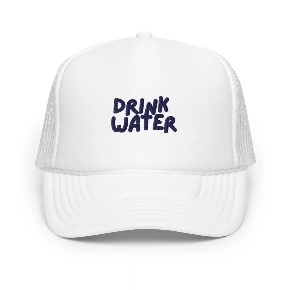 'Drink Water' Classic Foam Trucker Cap